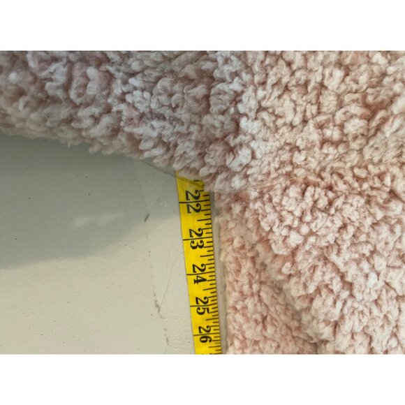 Love Tree Womens Large Sherpa Fleece Hoodie Jacket Pink - Picture 9 of 11